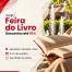 Cartaz da participação das Edições Piaget na Feira do Livro de Viseu, de 2 a 11 de outubro, no Mercado 2 de Maio, com descontos até 60%.